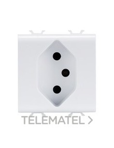 BASE 2P+T 10A 1M NORMA SUIZA TIPO 13 B