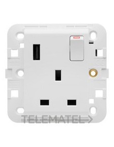 BASE CONMUTADA 13A CON USB B