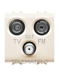 TOMA TV+FM+SAT 2M MARFIL