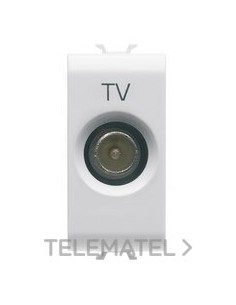 TOMA TV 1 MOD.PASO 10dB M 9,5mm BL