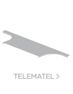 TAPA DERIVACIÓN T GRIS RAL7038 600 U48X