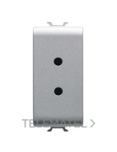 TOMA SELV 2P 6A 24V 1M TITANIO