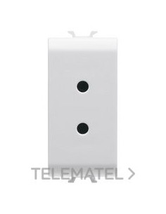 TOMA SELV 2P 6A 24V 1 MÓDULO BLANCO