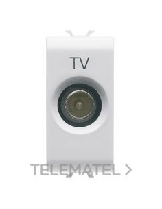 TOMA TV 1M PAS.10dB CON. MACHO 9,5mm BL.