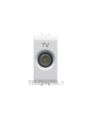 TOMA TV 1M PAS.10dB CON. MACHO 9,5mm BL.