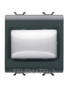 TESTIGO SALIENTE TRASPARENTE 3W 2M NEGRO