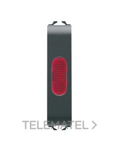 TESTIGO DE SEÑ. ROJO 1/2M NEGRO