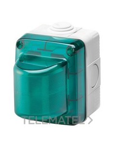 PILOTO SEÑALIZACIÓN VERDE ESTANCO -IP55