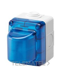 PILOTO SEÑALIZACIÓN AZUL ESTANCO -IP55