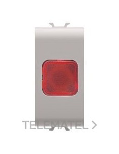 TESTIGO DE SEÑAL ROJO 1 MÓDULO BEIGE