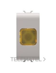TESTIGO DE SEÑAL ÁMBAR 1 MÓDULO BEIGE