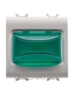 TEST SALIENTE VERDE 3W 2 MÓDULOS BEIGE