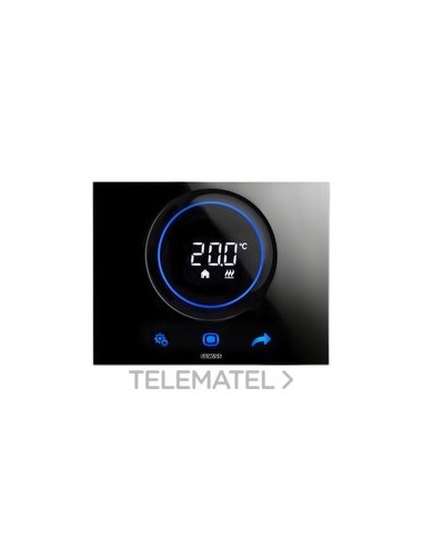 TERMOSTATO ICE TOUCH KNX NEGRO