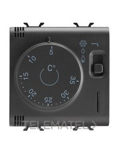 TERMOSTATO 2M 230VCA-50/60Hz NEGRO
