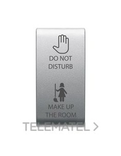 TECLA INTERCAMB 'DND+MUR' 1M TITANIO