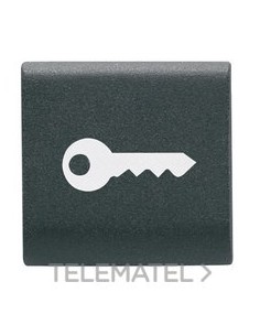 TECLA INTERCAMBIABLE 'LLAVE' NEGRO