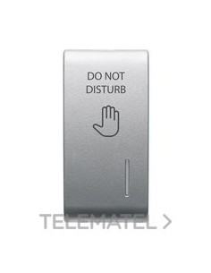 TECLA INTERCAMBIABLE 'DND' 1M TITANIO