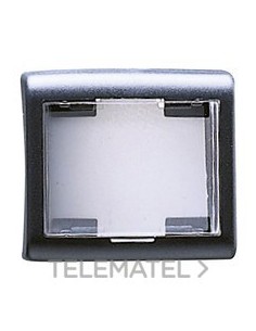 TECLA 1/2 MOD.NEUTRO CON DIFUSOR Y ET.