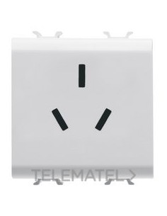 TAPA FUERZA STD.CHINA 2P+T 10A CHORUS BL