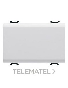 TAPA CIEGA 3 MÓDULOS BLANCO