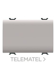 TAPA CIEGA 3 MÓDULOS BEIGE