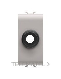 TAPA CIEGA 1 MÓDULO SALIDA CABLE BEIGE
