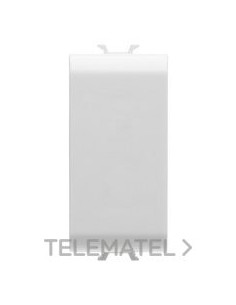 TAPA CIEGA 1 MÓDULO BLANCO