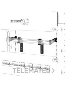 SOP.MONT.CRL.DIN MSX P/ESTRUC.200mm(2u)