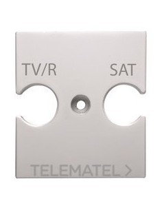 SOPORTE PARA TOMA DE TV-R-SAT BEIGE