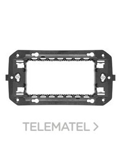 SOPORTE NORMA ITALIANA 4 MÓDULOS