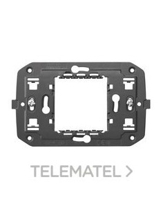 SOPORTE NORMA ITALIANA 2 MÓDULOS