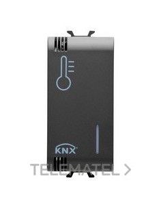SONDA TEMPERATURA KNX EMP. 1M NEGRO