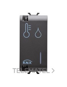 SONDA TEMPERATURA/HUMEDAD KNX NEGRA