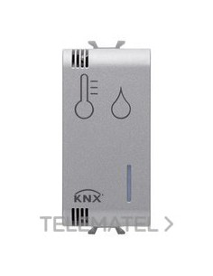 SONDA TEMPERATURA/HUMEDAD KNX TITANIO