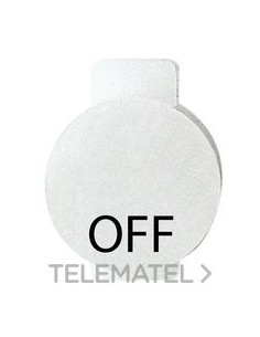 DISCO DE SEÑAL ''OFF''