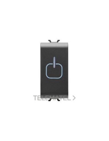 INTERRUPTOR TOUCH 1M NEGRO