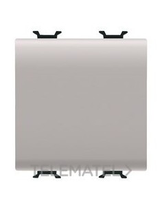 PULSADOR CON 2 MÓDULOS 1P NA 16A BEIGE