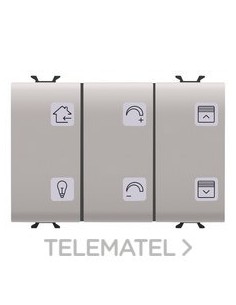 PULS.6 CAN.TECLAS+SÍMBOLO BLANCO+ACCESOR