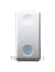 PULSADOR 1P NA 10A LUMINOSO 12/24V SY/WT