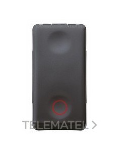 PULSADOR 1P NC 10A SY/BK