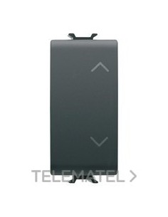 PULSADOR 1M 1P NA+NA 10A INTERBL. NEGRO