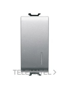 PULSADOR 1M 1P NA 16A LUM.LOC.TITANIO