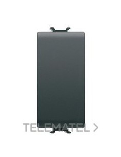 PULSADOR 1M 1P NA 16A NEGRO