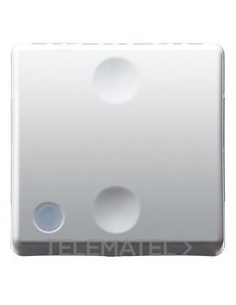 PULSADOR 1P NA 10A 2M ILUMINABLE SY/WT