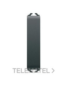 PULSADOR 1/2M 1P NA 10A NEGRO