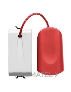 PULSADOR 1 M 1P NA 16A TIRANTE BLANCO