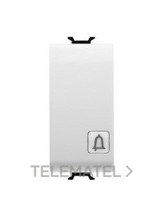 PULSADOR 1M 1P NA 16A TIMBRE BLANCO