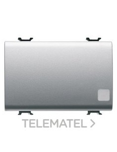 PULSADOR 3M 1P NA 16A LUM. SEÑ.TITANIO