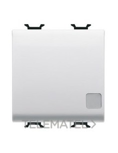 PULSADOR 2M 1P NA 16A LUM. SEÑ.BLANCO