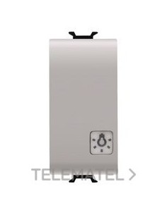 PULSADOR 1 MOD.1 NA 16A ALUMB.BG